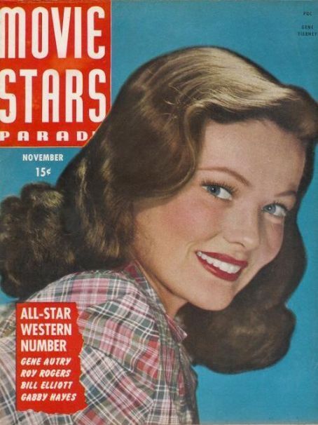 MOVIE STARS magazine side cover Issue 60 November 1945