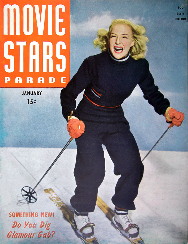 MOVIE STARS magazine side cover Issue 62 January 1946