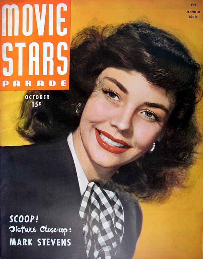 MOVIE STARS magazine side cover Issue 71 October 1946