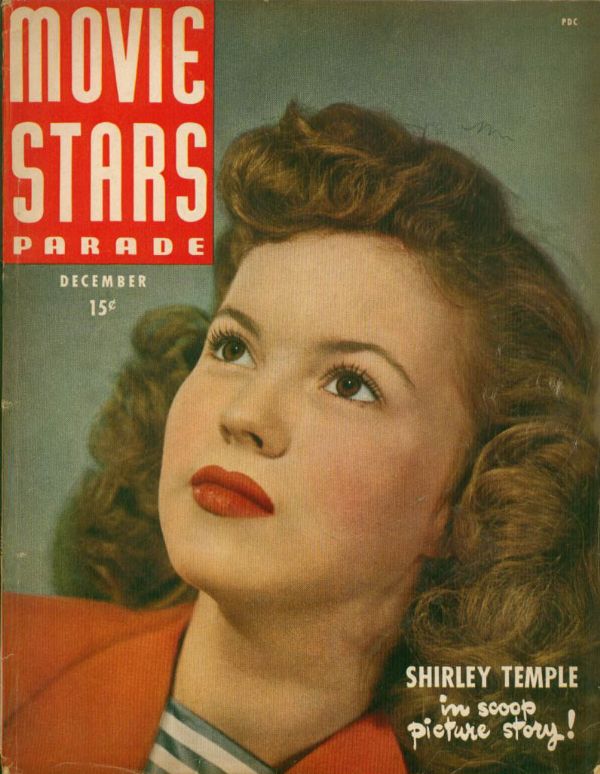 MOVIE STARS magazine side cover Issue 73 December 1946