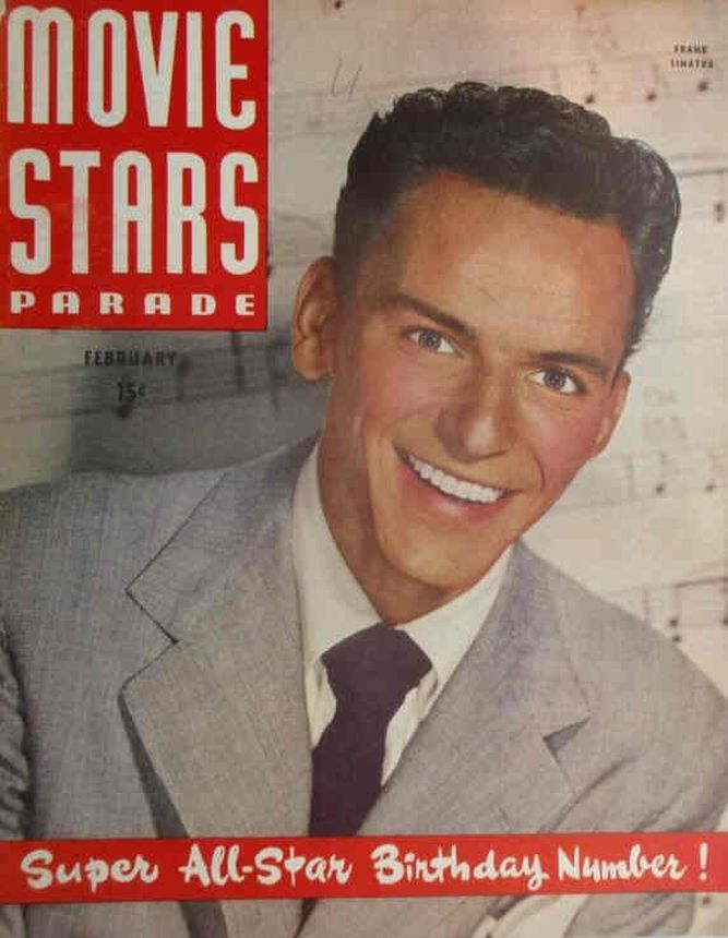 MOVIE STARS magazine side cover Issue 75 February 1947