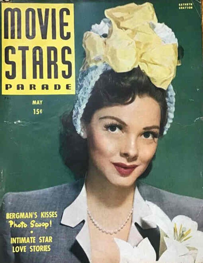 MOVIE STARS magazine side cover Issue 78 May 1947