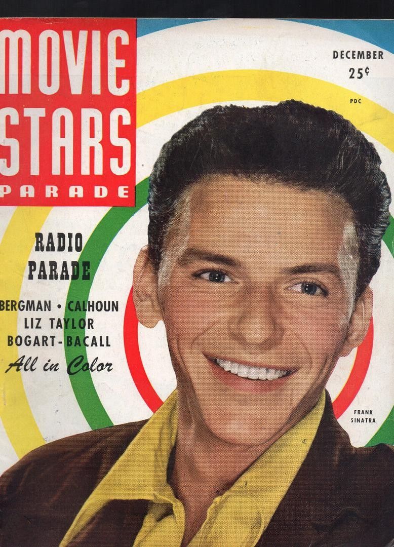 MOVIE STARS magazine side cover Issue 85 December 1947