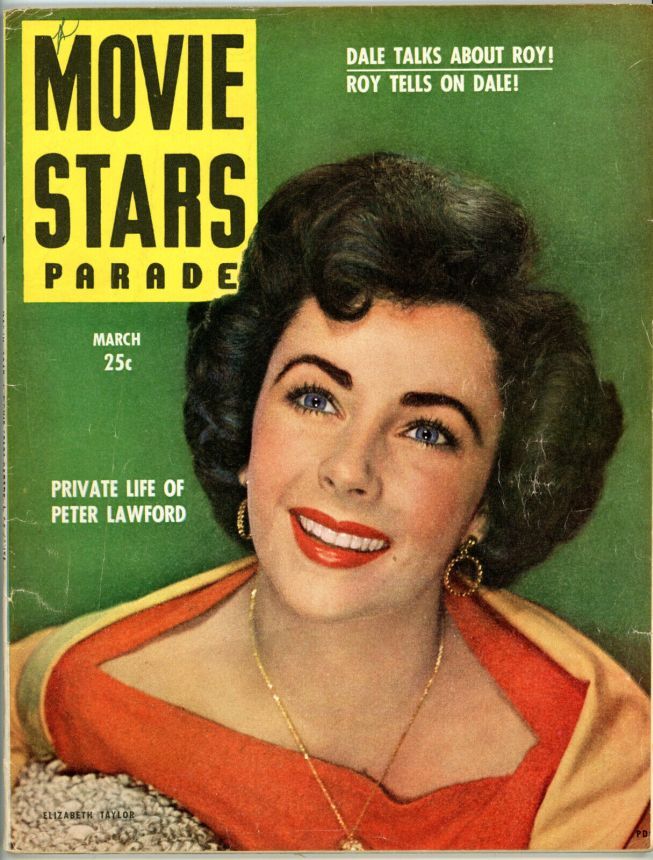 MOVIE STARS magazine side cover Issue 100 March 1949