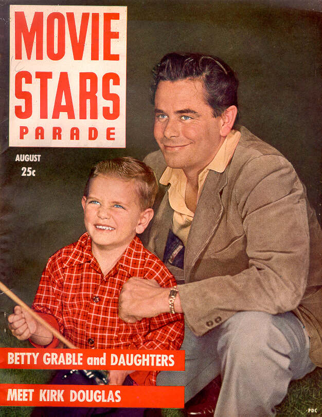 MOVIE STARS magazine side cover Issue 105 August 1949
