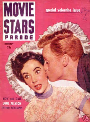 MOVIE STARS magazine side cover Issue 111 February 1950