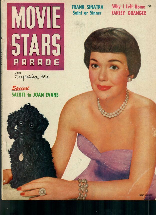 MOVIE STARS magazine side cover Issue 118 September 1950