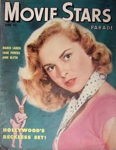 MOVIE STARS magazine side cover Issue 137 April 1952