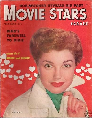 MOVIE STARS magazine side cover Issue 147 February 1953