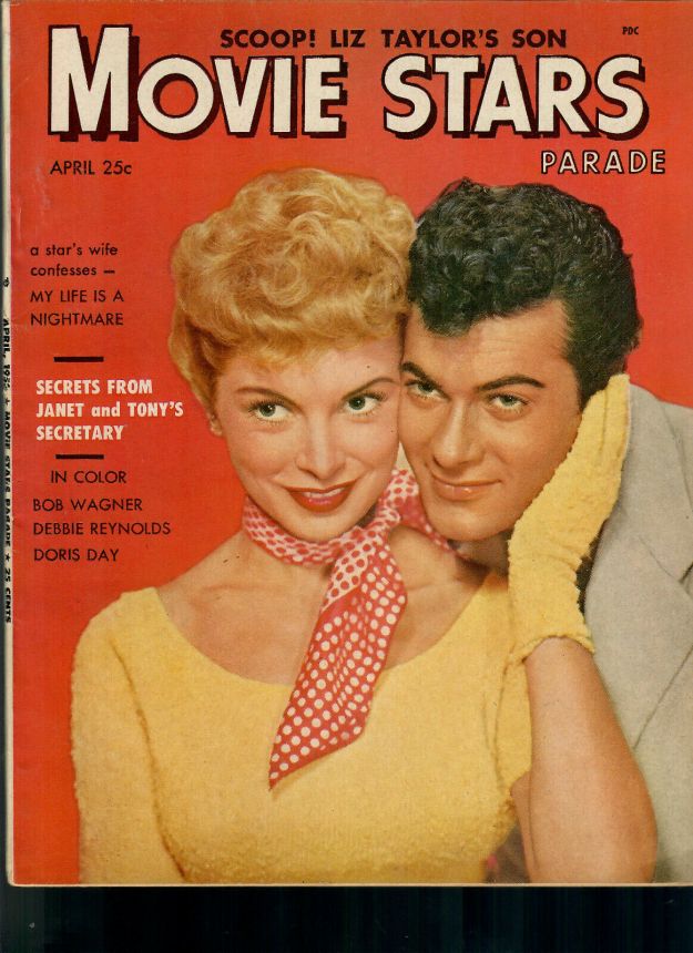 MOVIE STARS magazine side cover Issue 149 April 1953