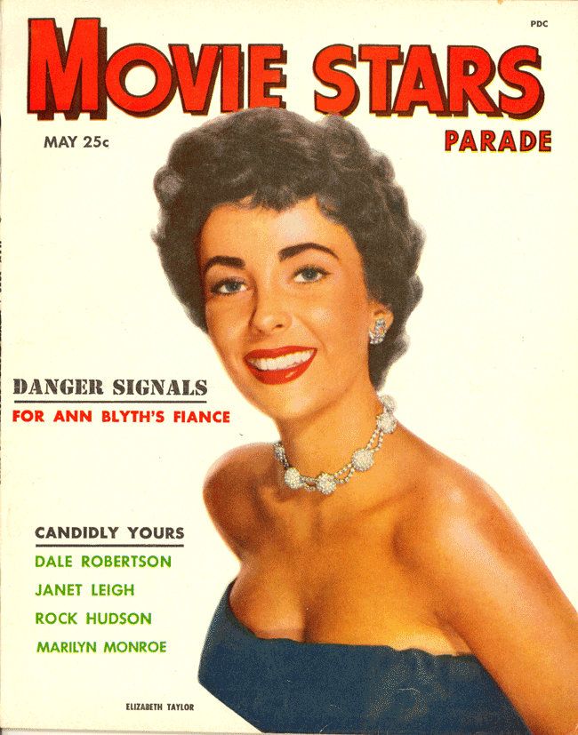 MOVIE STARS magazine side cover Issue 150 May 1953