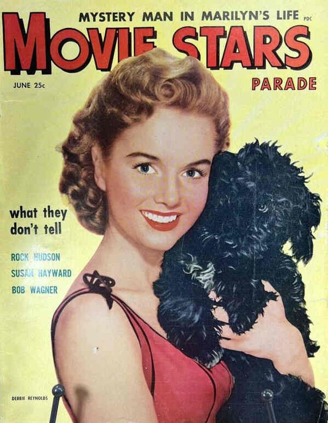 MOVIE STARS magazine side cover Issue 151 June 1953