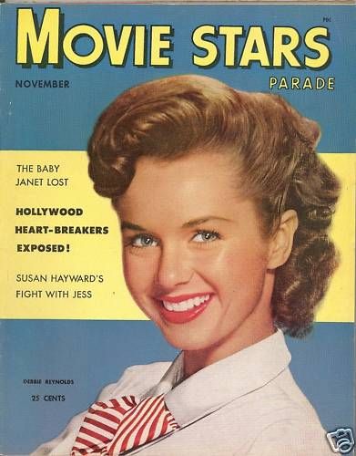 MOVIE STARS magazine side cover Issue 156 November 1953