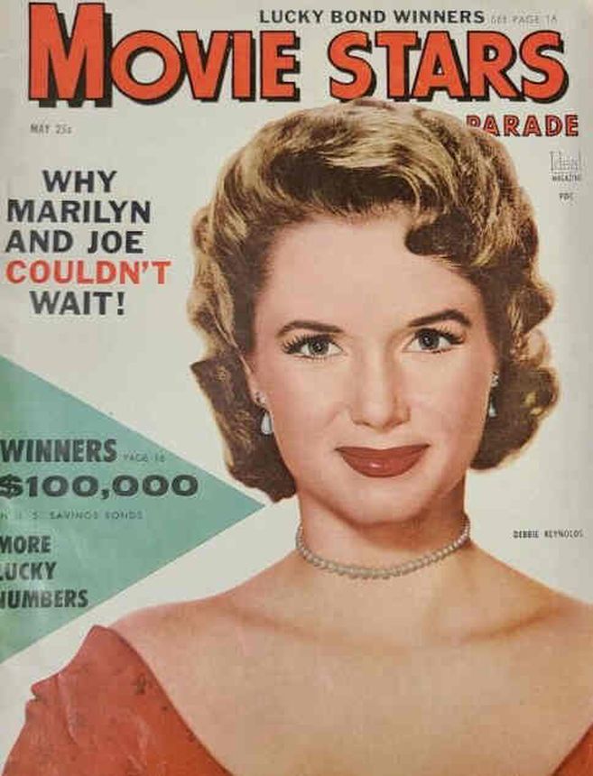 MOVIE STARS magazine side cover Issue 162 May 1954