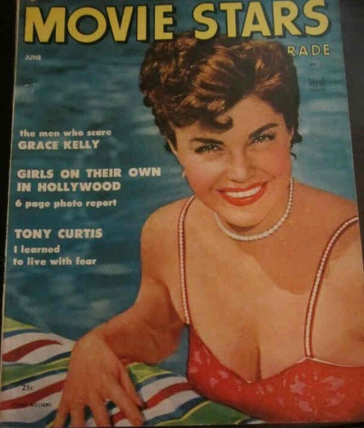 MOVIE STARS magazine side cover Issue 175 June 1955