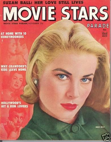 MOVIE STARS magazine side cover Issue 180 November 1955