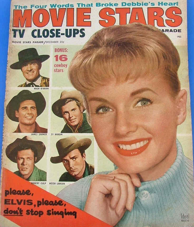 MOVIE STARS magazine side cover Issue 181 December 1955