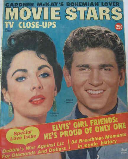 MOVIE STARS magazine side cover Issue 232 March 1960