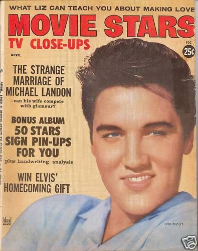MOVIE STARS magazine side cover Issue 233 April 1960