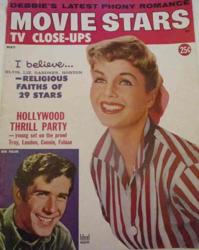 MOVIE STARS magazine side cover Issue 234 May 1960