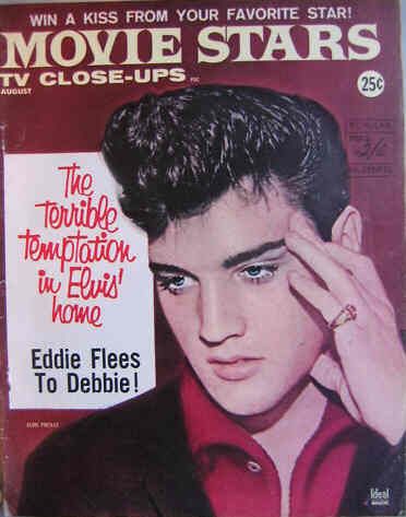 MOVIE STARS magazine side cover Issue 237 August 1960