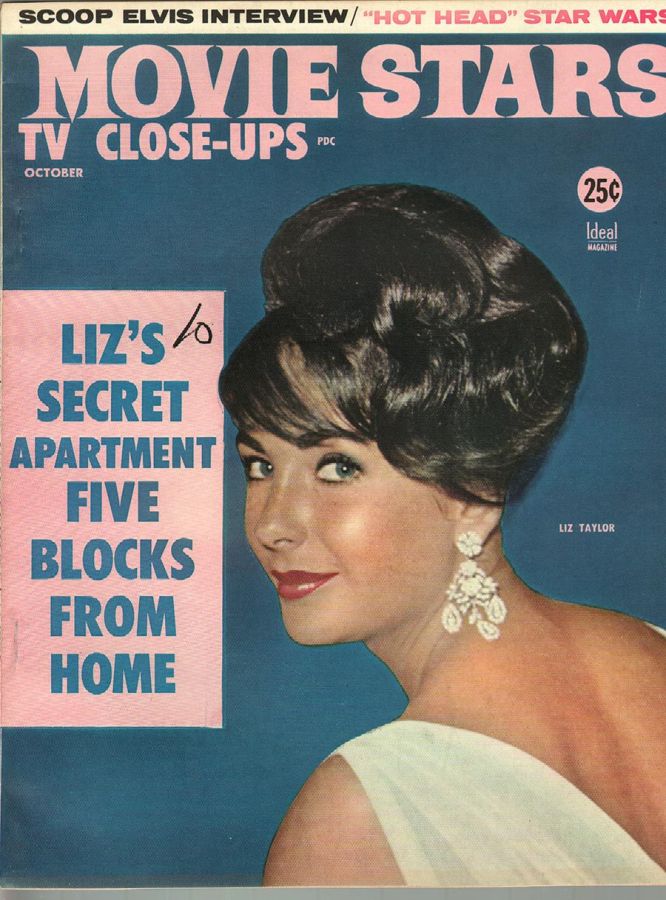 MOVIE STARS magazine side cover Issue 239 October 1960