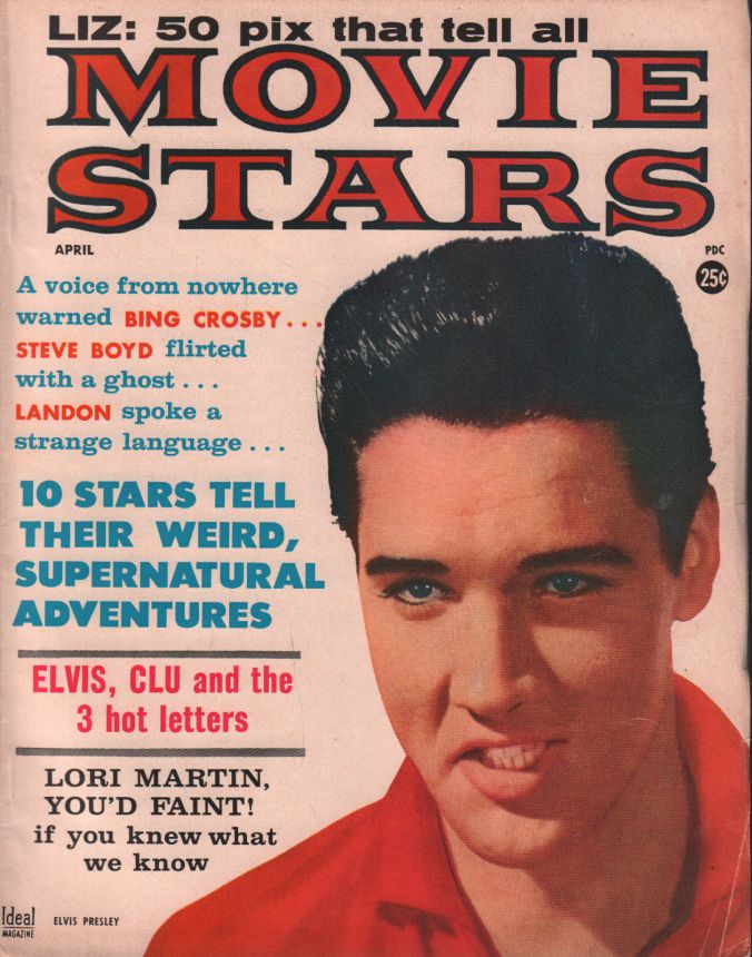 MOVIE STARS magazine side cover Issue 245 April 1961