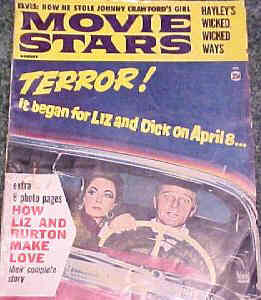 MOVIE STARS magazine side cover Issue 273 August 1963