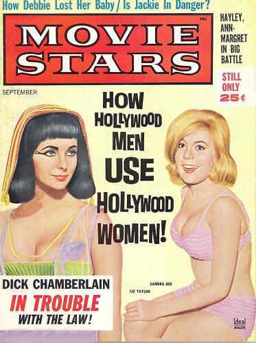 MOVIE STARS magazine side cover Issue 274 September 1963