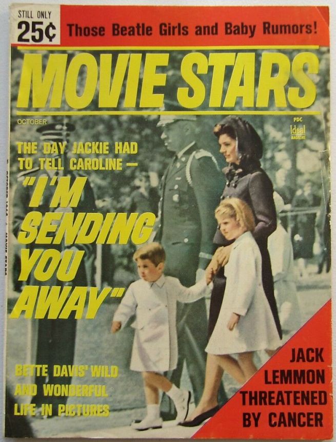 MOVIE STARS magazine side cover Issue 287 October 1964