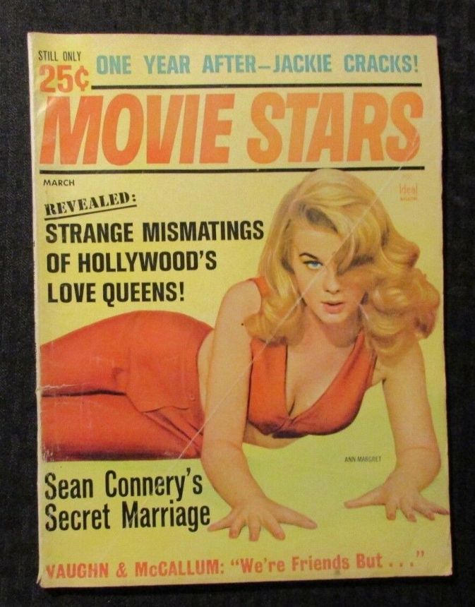 MOVIE STARS magazine side cover Issue 292 March 1965