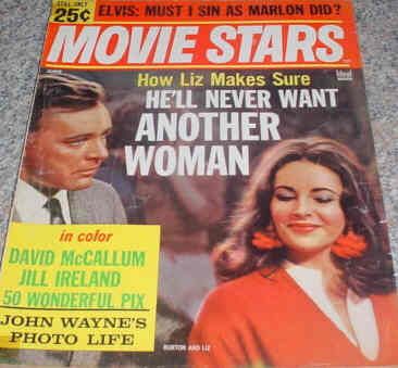 MOVIE STARS magazine side cover Issue 295 June 1965