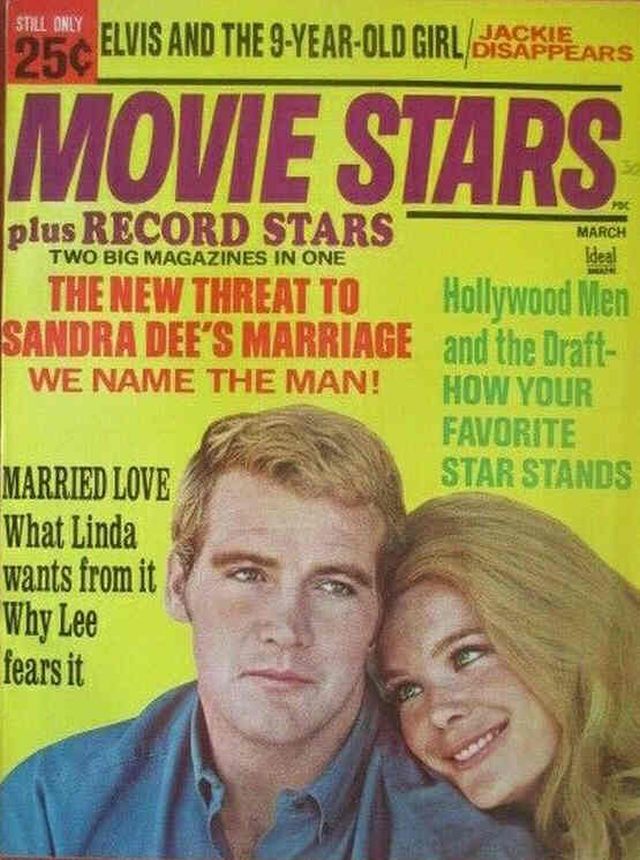 MOVIE STARS magazine side cover Issue 304 March 1966