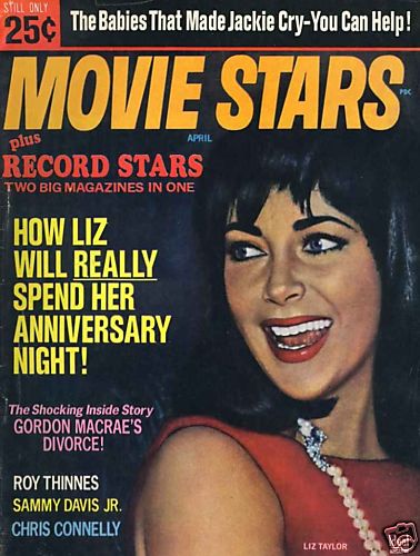 MOVIE STARS magazine side cover Issue 305 April 1966