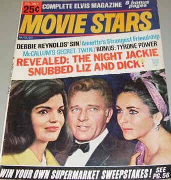 MOVIE STARS magazine side cover Issue 309 August 1966