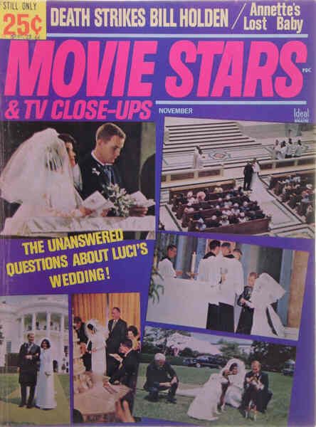 MOVIE STARS magazine side cover Issue 312 November 1966