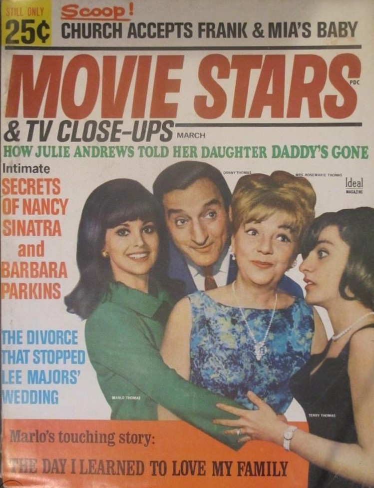 MOVIE STARS magazine side cover Issue 316 March 1967