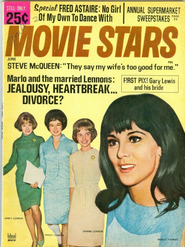 MOVIE STARS magazine side cover Issue 319 June 1967