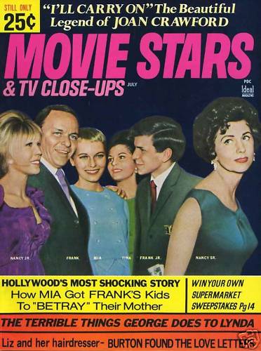MOVIE STARS magazine side cover Issue 320 July 1967