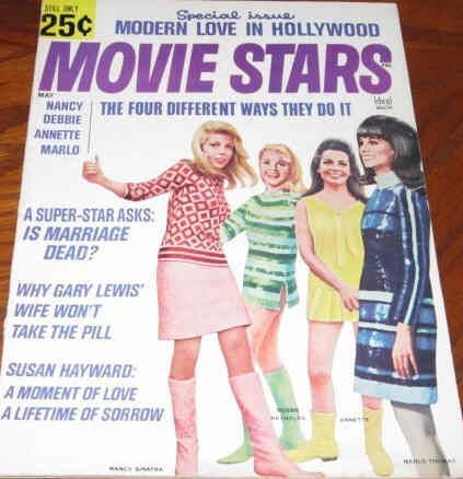 MOVIE STARS magazine side cover Issue 330 May 1968
