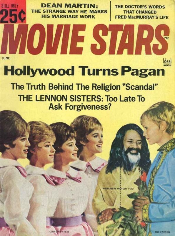 MOVIE STARS magazine side cover Issue 331 June 1968