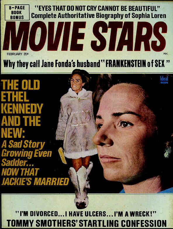 MOVIE STARS magazine side cover Issue 339 February 1969