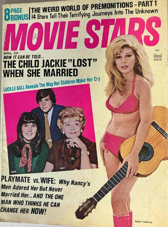 MOVIE STARS magazine side cover Issue 341 April 1969