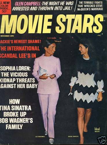 MOVIE STARS magazine side cover Issue 360 November 1970