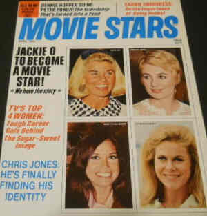 MOVIE STARS magazine side cover Issue 365 April 1971