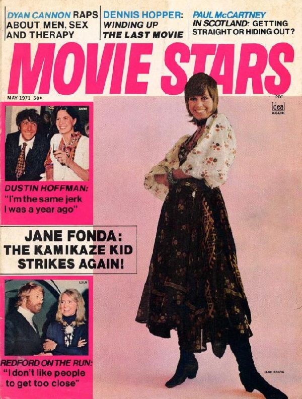 MOVIE STARS magazine side cover Issue 366 May 1971