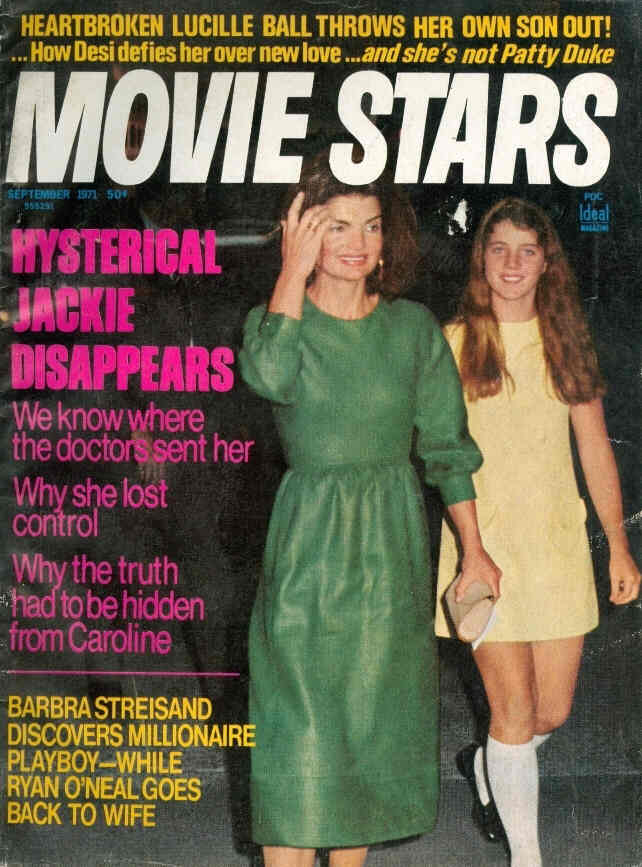 MOVIE STARS magazine side cover Issue 370 September 1971