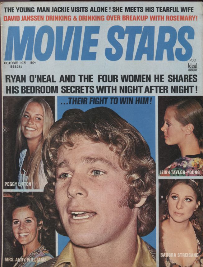 MOVIE STARS magazine side cover Issue 371 October 1971