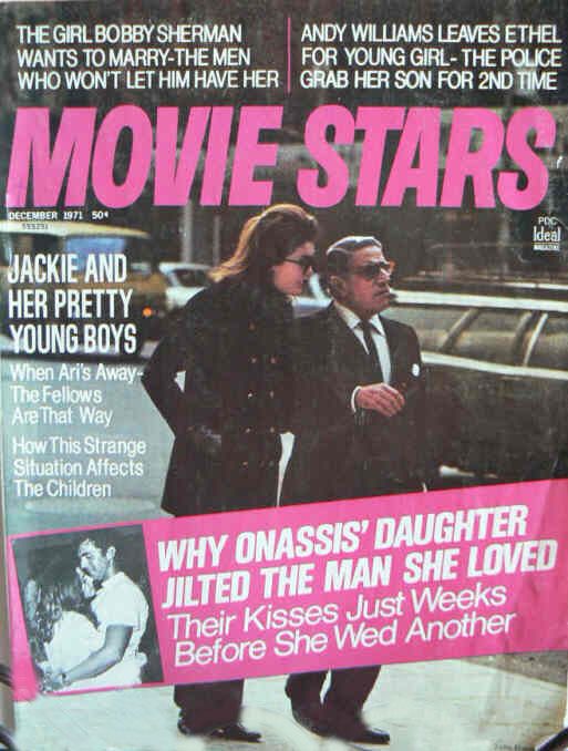 MOVIE STARS magazine side cover Issue 373 December 1971