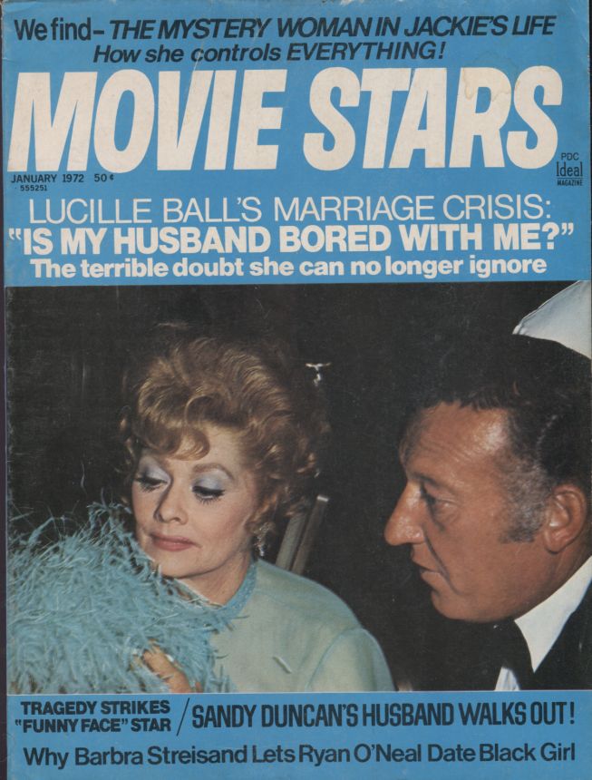 MOVIE STARS magazine side cover Issue 374 January 1972